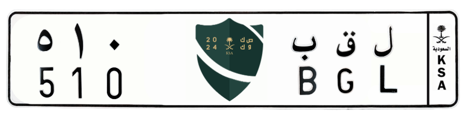 لوحة ل ق ب 510